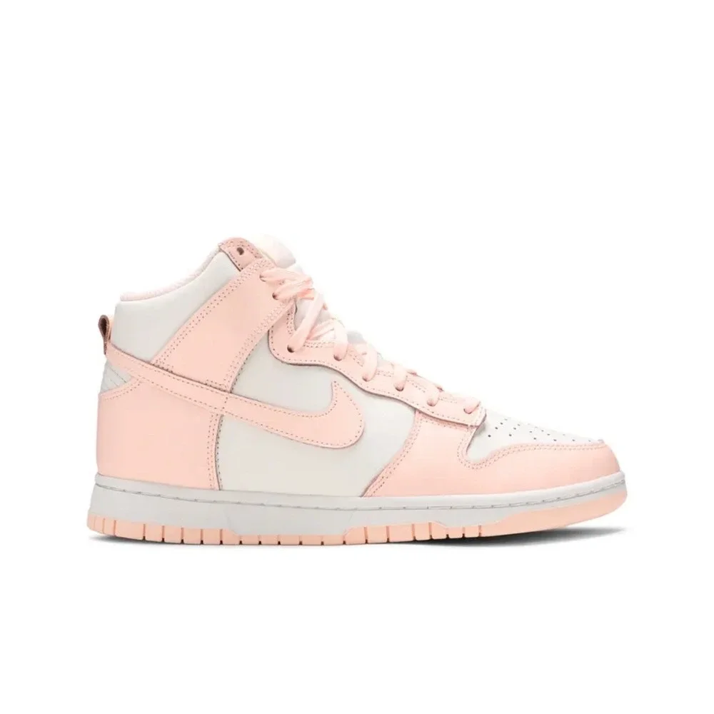 Nike Dunk High Sail Crimson Tint‎ Sneakers Fashion Shoes DD1869-104 W 8